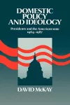 Domestic Policy and Ideology cover