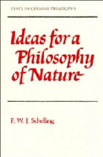 Ideas for a Philosophy of Nature cover