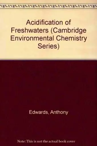 Acidification of Freshwaters cover