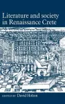 Literature and Society in Renaissance Crete cover