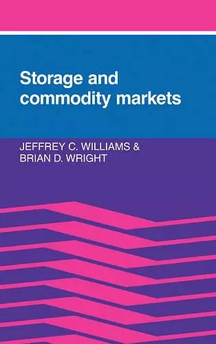 Storage and Commodity Markets cover