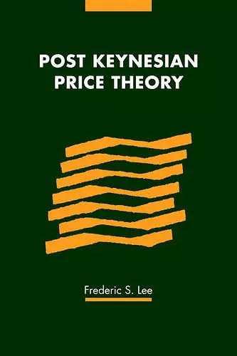 Post Keynesian Price Theory cover