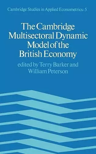 The Cambridge Multisectoral Dynamic Model cover