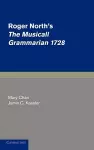 Roger North's The Musicall Grammarian 1728 cover