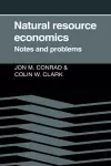 Natural Resource Economics cover