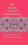 The Theory of Finite Linear Spaces cover