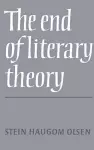 The End of Literary Theory cover