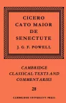 Cicero: Cato Maior de Senectute cover