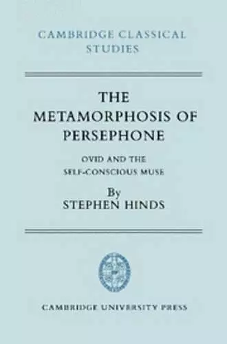 The Metamorphosis of Persephone cover