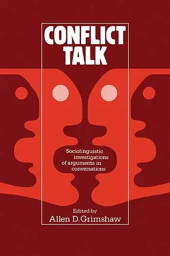 Conflict Talk cover