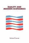 Duality and Modern Economics cover