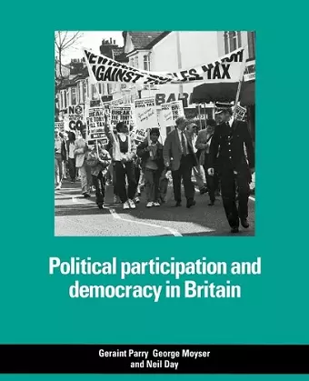 Political Participation and Democracy in Britain cover