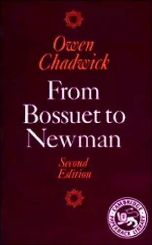 From Bossuet to Newman cover