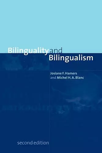 Bilinguality and Bilingualism cover