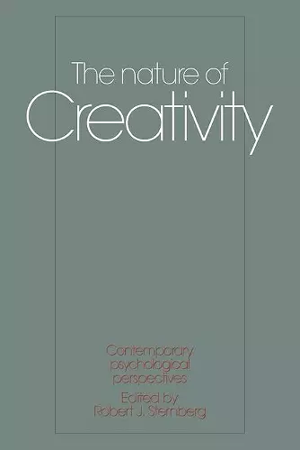 The Nature of Creativity cover