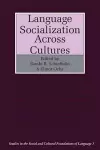 Language Socialization across Cultures cover