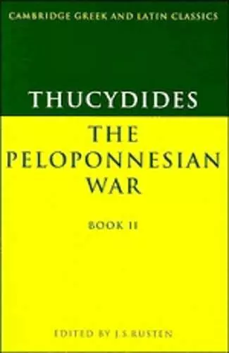 Thucydides: The Peloponnesian War Book II cover