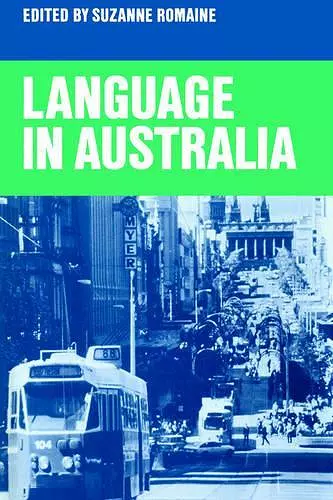 Language in Australia cover