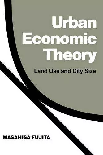 Urban Economic Theory cover