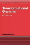 Transformational Grammar cover