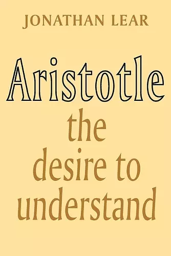 Aristotle cover