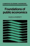 Foundations in Public Economics cover