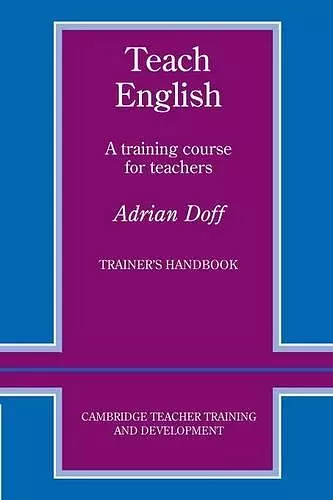 Teach English Trainer's handbook cover