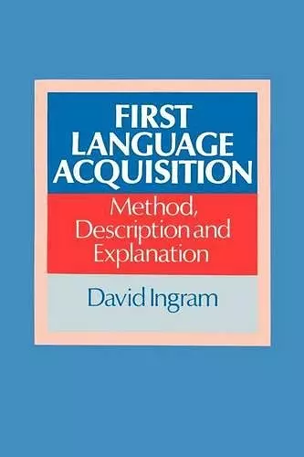 First Language Acquisition cover