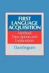 First Language Acquisition cover