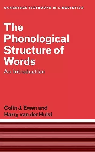 The Phonological Structure of Words cover