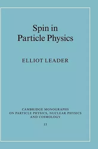 Spin in Particle Physics cover