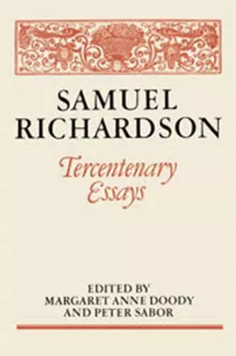 Samuel Richardson cover