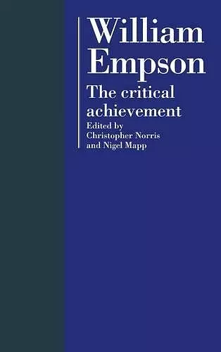 William Empson cover