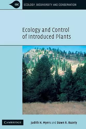 Ecology and Control of Introduced Plants cover