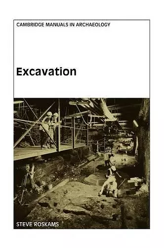 Excavation cover