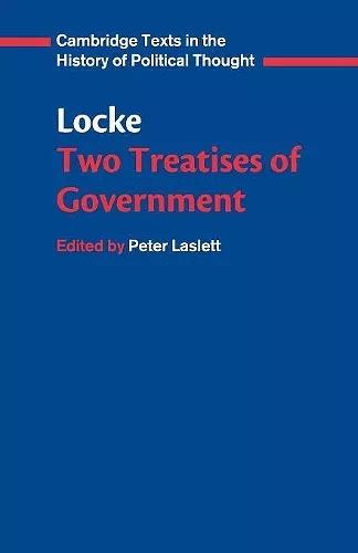 Locke: Two Treatises of Government Student edition cover