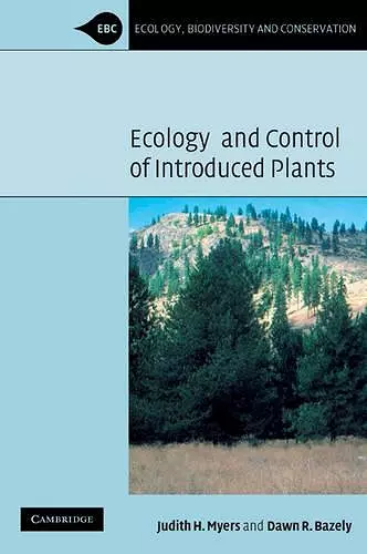 Ecology and Control of Introduced Plants cover