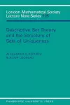 Descriptive Set Theory and the Structure of Sets of Uniqueness cover