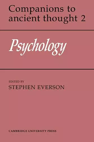 Psychology cover