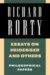 Essays on Heidegger and Others cover