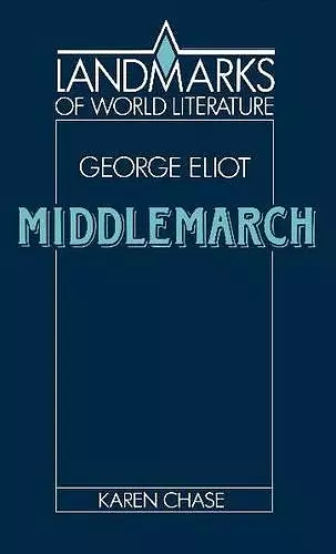 Eliot: Middlemarch cover