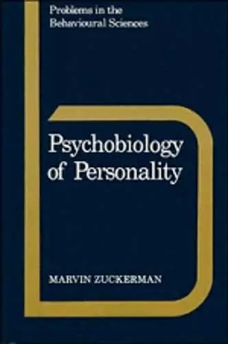 Psychobiology of Personality cover