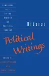 Diderot: Political Writings cover