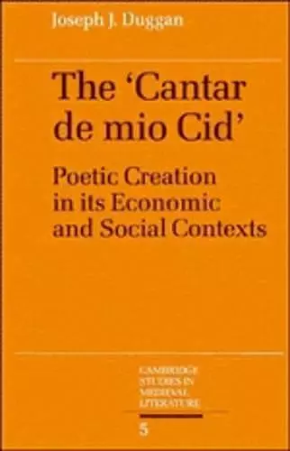 The Cantar de mio Cid cover