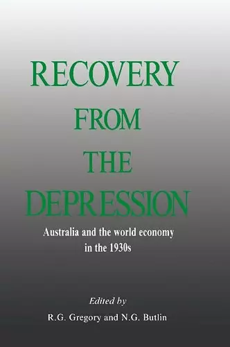 Recovery from the Depression cover