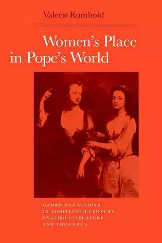 Women's Place in Pope's World cover