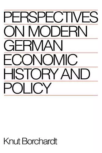 Perspectives on Modern German Economic History and Policy cover