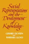 Social Representations and the Development of Knowledge cover