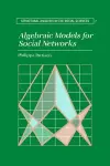 Algebraic Models for Social Networks cover