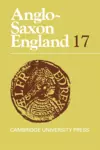 Anglo-Saxon England: Volume 17 cover